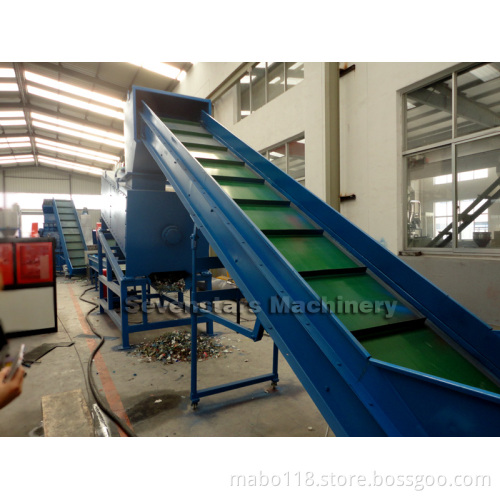 Pet Bottle Flakes Recycling Line / Plastic Recycling Machine